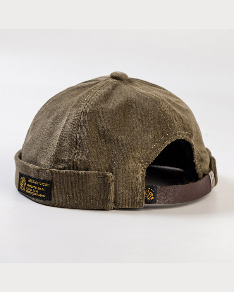 Corduroy Hip-Hop Hat