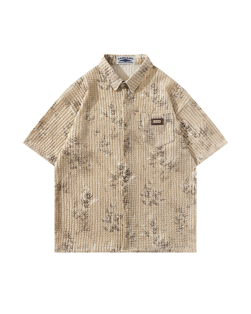 Casual short-sleeved shirt