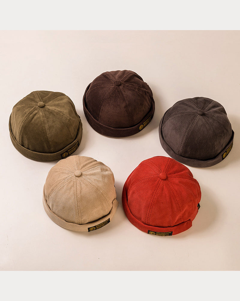 Corduroy Hip-Hop Hat