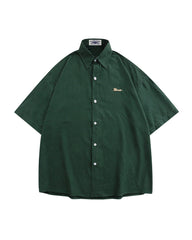 American retro simple shirt