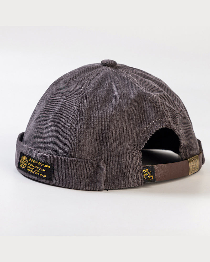 Corduroy Hip-Hop Hat