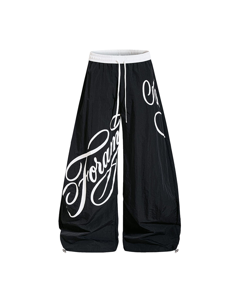 Retro casual trousers