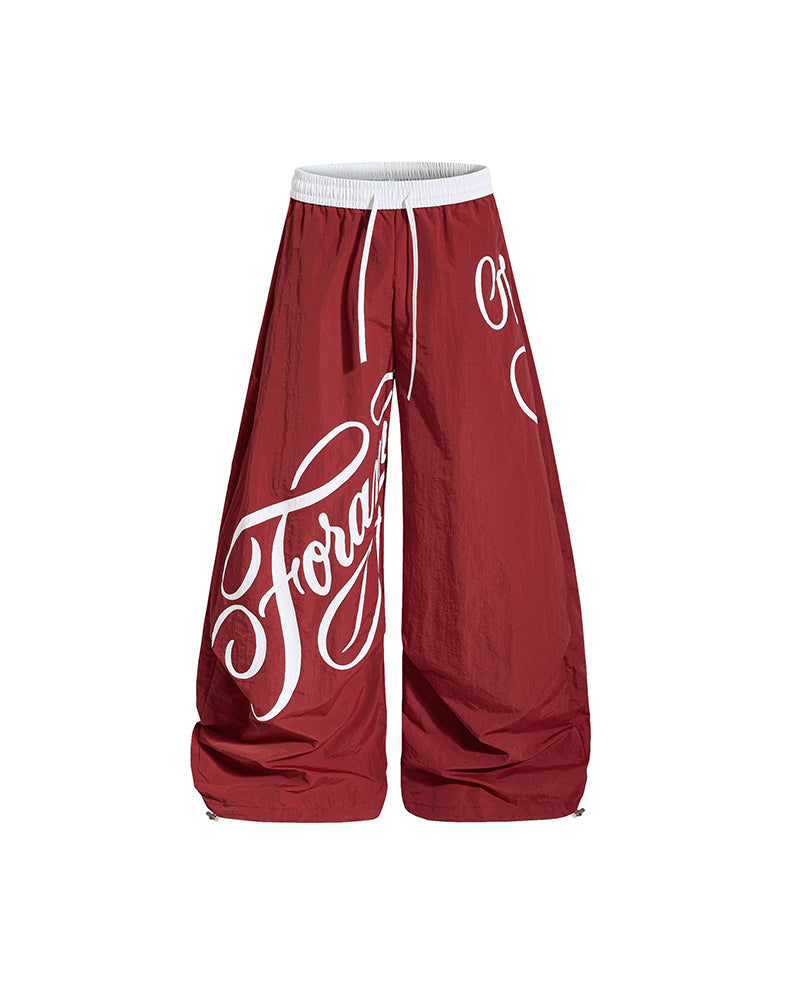 Retro casual trousers