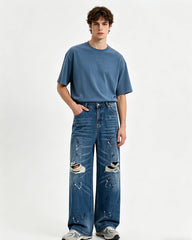 Vintage ripped jeans