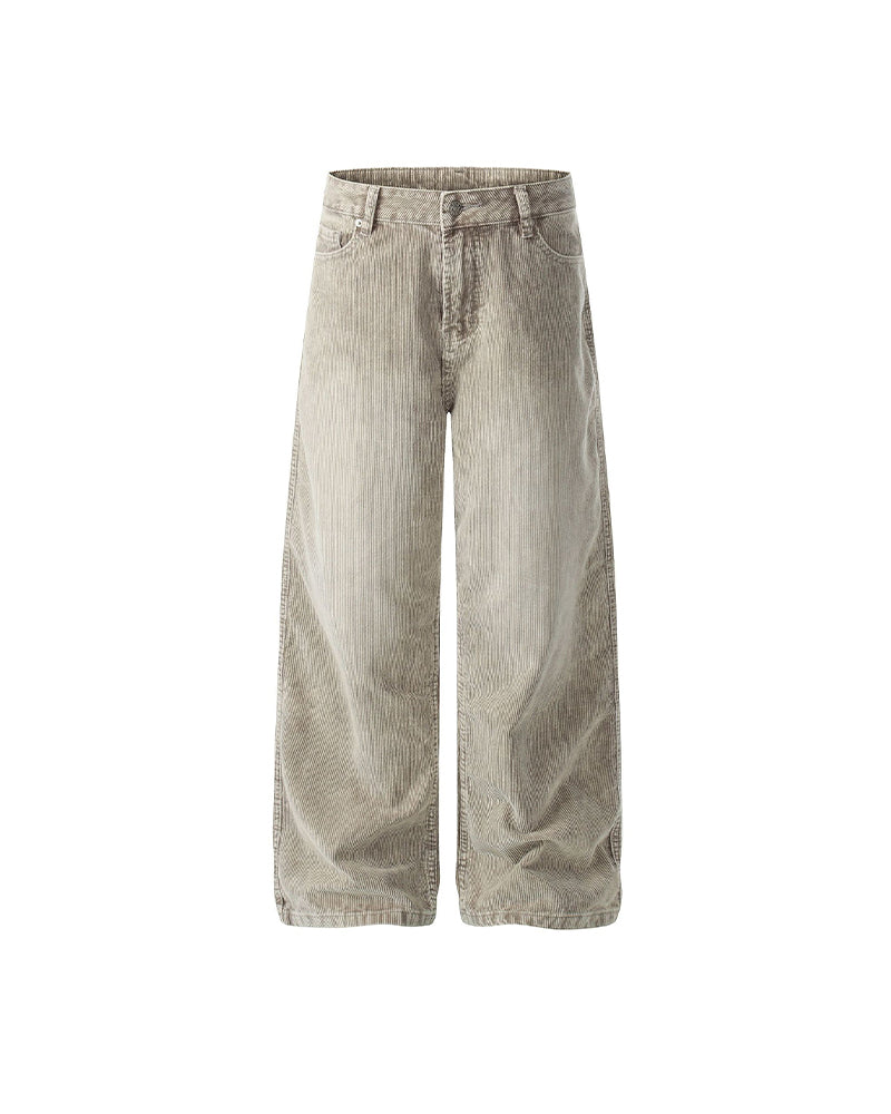 Ombre Straight-Leg Casual Pants