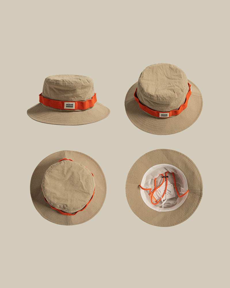 Outdoor sun protection hat