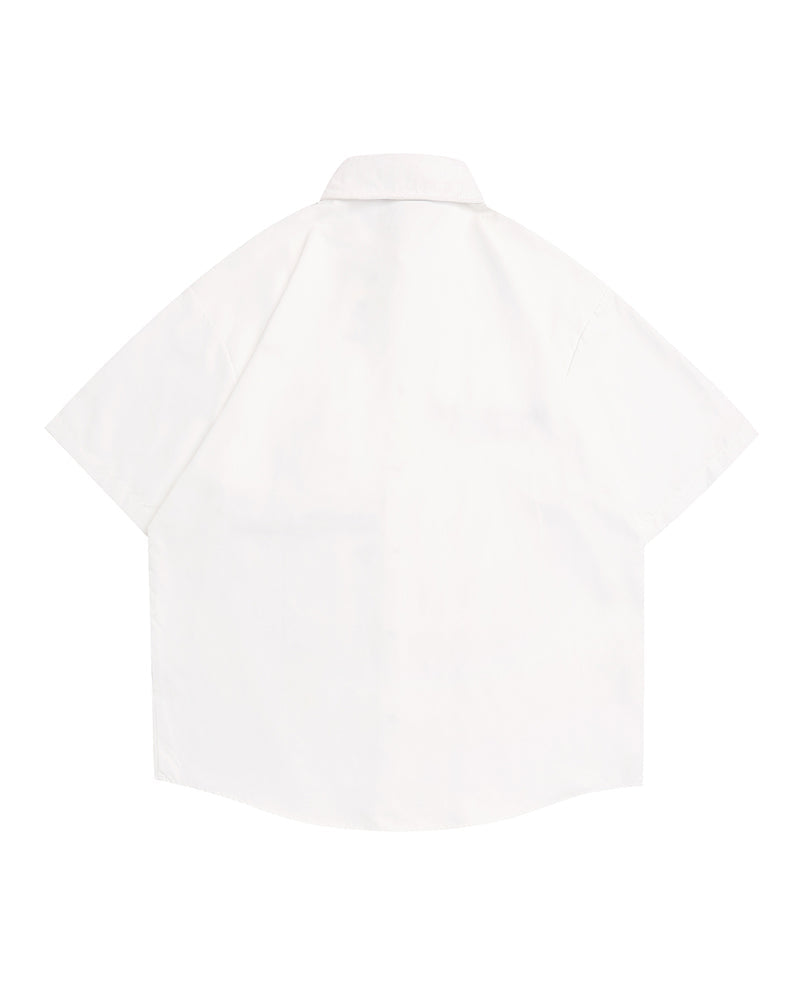 Vintage Embroidered Short Sleeve Shirt