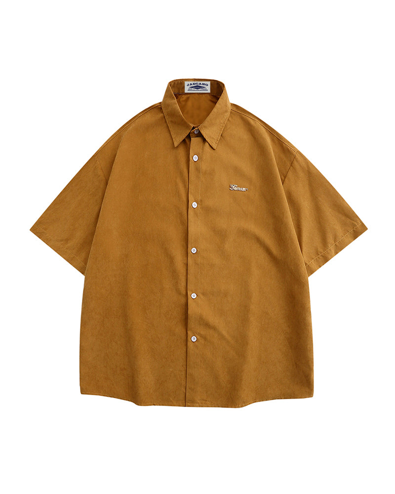 American retro simple shirt