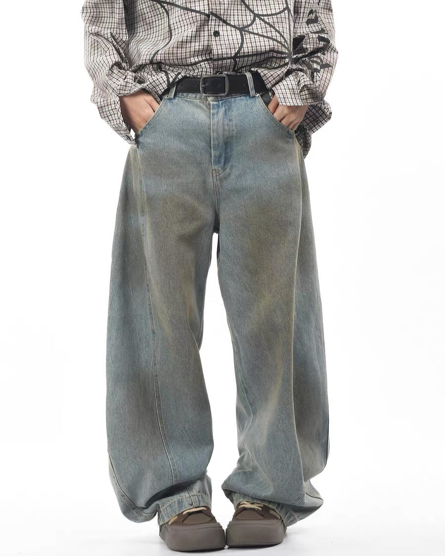 Distressed Machete Jeans
