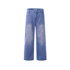 Casual straight trousers