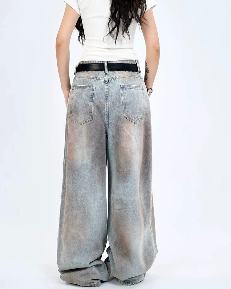 Vintage distressed jeans