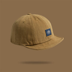 Retro Peaked Cap