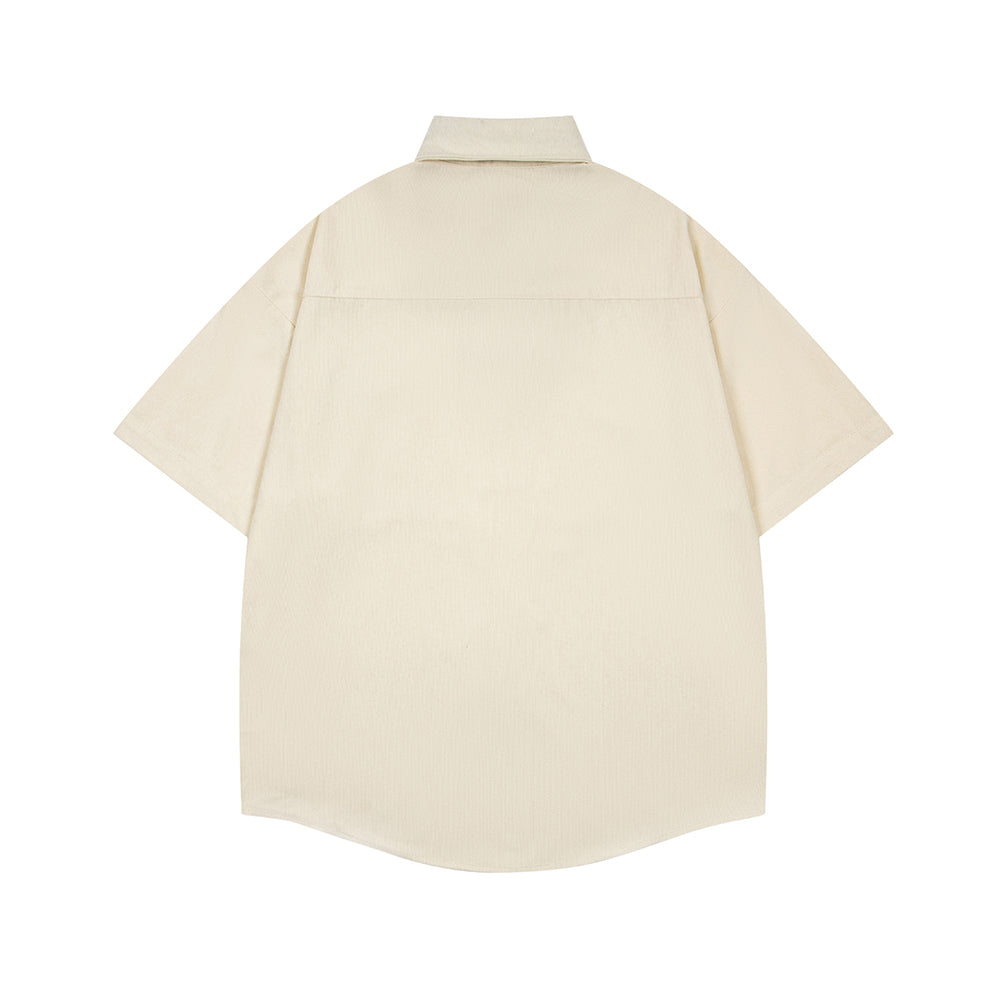 Retro short-sleeved shirt