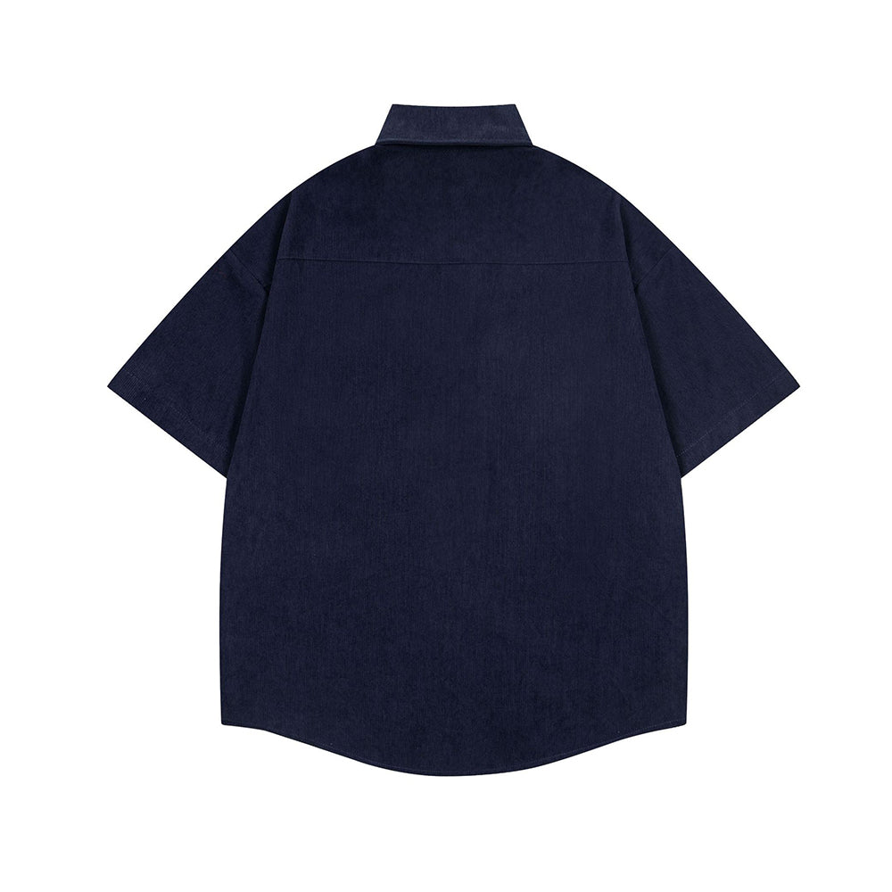 Retro short-sleeved shirt