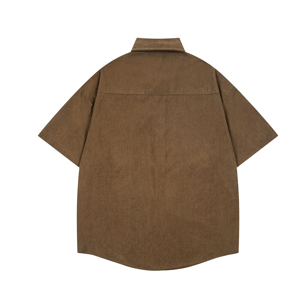 Retro short-sleeved shirt